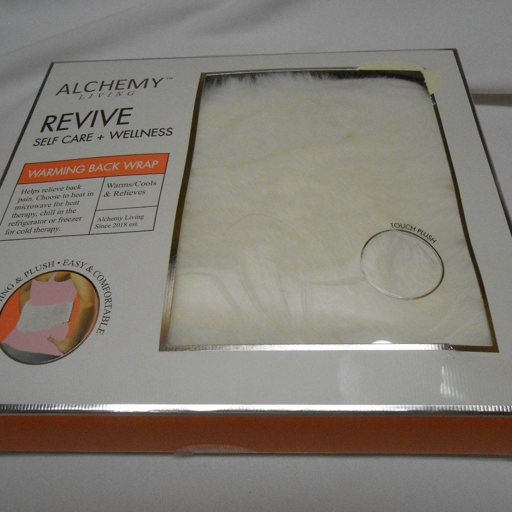 💕New Alchemy Living Self Care Back heat cold Wrap
